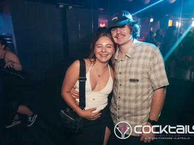 A professional photo of guests enjoying themselves at Cocktails Nightclub from our gallery.