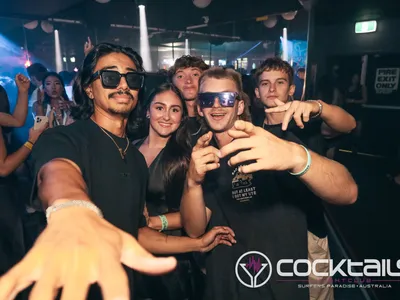 A professional photo of guests enjoying themselves at Cocktails Nightclub from our gallery.