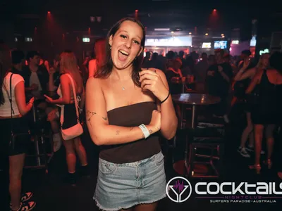 A professional photo of guests enjoying themselves at Cocktails Nightclub from our gallery.