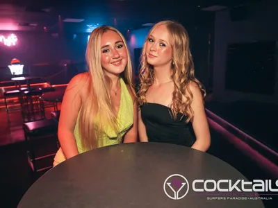 A professional photo of guests enjoying themselves at Cocktails Nightclub from our gallery.