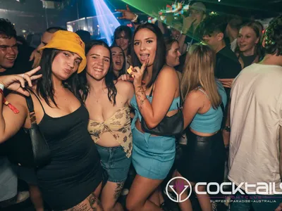 A professional photo of guests enjoying themselves at Cocktails Nightclub from our gallery.