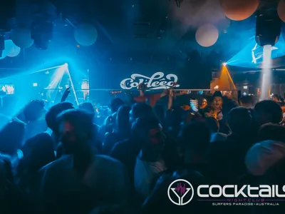 A professional photo of guests enjoying themselves at Cocktails Nightclub from our gallery.