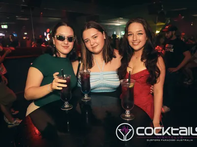 A professional photo of guests enjoying themselves at Cocktails Nightclub from our gallery.