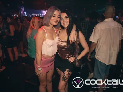 A professional photo of guests enjoying themselves at Cocktails Nightclub from our gallery.