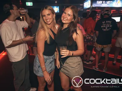 A professional photo of guests enjoying themselves at Cocktails Nightclub from our gallery.