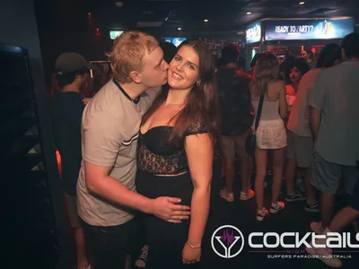 A professional photo of guests enjoying themselves at Cocktails Nightclub from our gallery.