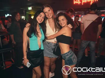 A professional photo of guests enjoying themselves at Cocktails Nightclub from our gallery.