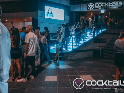 A professional photo of guests enjoying themselves at Cocktails Nightclub from our gallery.