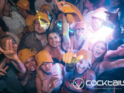 A professional photo of guests enjoying themselves at Cocktails Nightclub from our gallery.