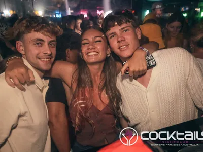 A professional photo of guests enjoying themselves at Cocktails Nightclub from our gallery.