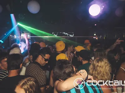 A professional photo of guests enjoying themselves at Cocktails Nightclub from our gallery.