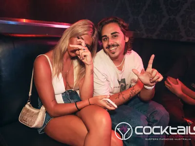 A professional photo of guests enjoying themselves at Cocktails Nightclub from our gallery.