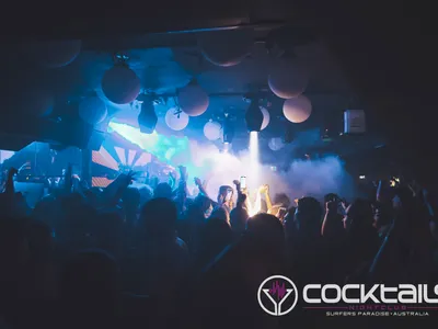 A professional photo of guests enjoying themselves at Cocktails Nightclub from our gallery.