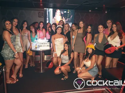 A professional photo of guests enjoying themselves at Cocktails Nightclub from our gallery.