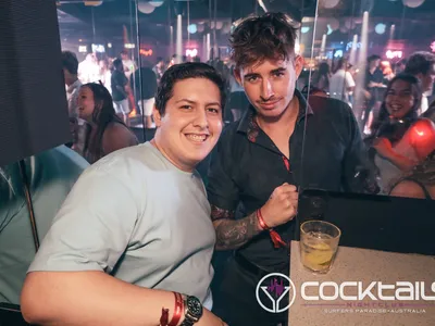 A professional photo of guests enjoying themselves at Cocktails Nightclub from our gallery.