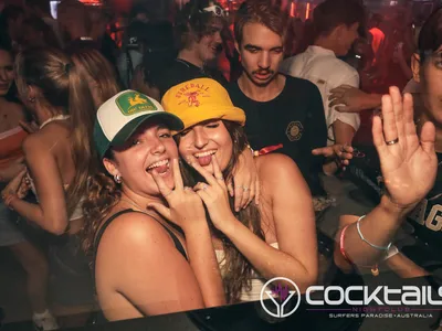 A professional photo of guests enjoying themselves at Cocktails Nightclub from our gallery.