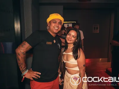 A professional photo of guests enjoying themselves at Cocktails Nightclub from our gallery.