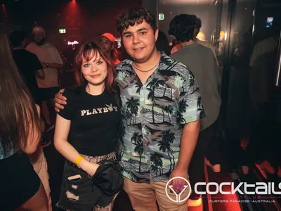 A professional photo of guests enjoying themselves at Cocktails Nightclub from our gallery.