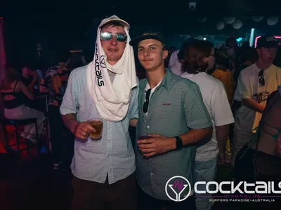 A professional photo of guests enjoying themselves at Cocktails Nightclub from our gallery.