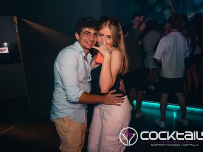 A professional photo of guests enjoying themselves at Cocktails Nightclub from our gallery.