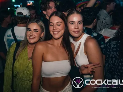 A professional photo of guests enjoying themselves at Cocktails Nightclub from our gallery.