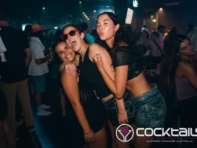 A professional photo of guests enjoying themselves at Cocktails Nightclub from our gallery.