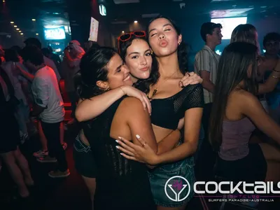 A professional photo of guests enjoying themselves at Cocktails Nightclub from our gallery.