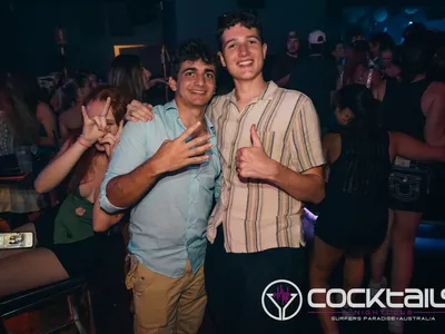 A professional photo of guests enjoying themselves at Cocktails Nightclub from our gallery.