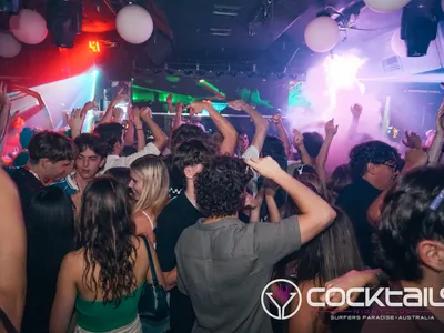 A professional photo of guests enjoying themselves at Cocktails Nightclub from our gallery.