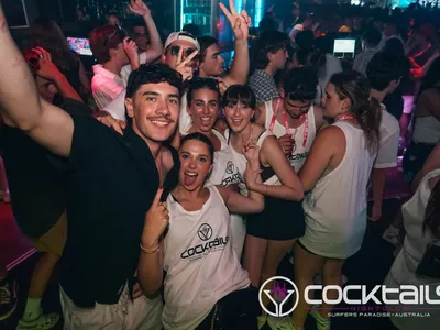 A professional photo of guests enjoying themselves at Cocktails Nightclub from our gallery.