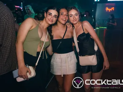 A professional photo of guests enjoying themselves at Cocktails Nightclub from our gallery.