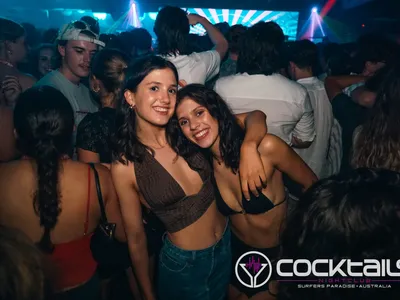 A professional photo of guests enjoying themselves at Cocktails Nightclub from our gallery.