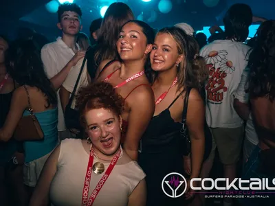 A professional photo of guests enjoying themselves at Cocktails Nightclub from our gallery.