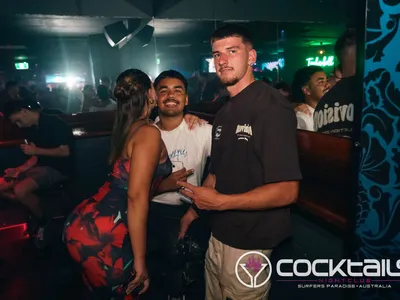 A professional photo of guests enjoying themselves at Cocktails Nightclub from our gallery.