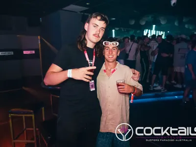 A professional photo of guests enjoying themselves at Cocktails Nightclub from our gallery.