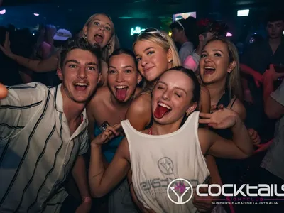 A professional photo of guests enjoying themselves at Cocktails Nightclub from our gallery.