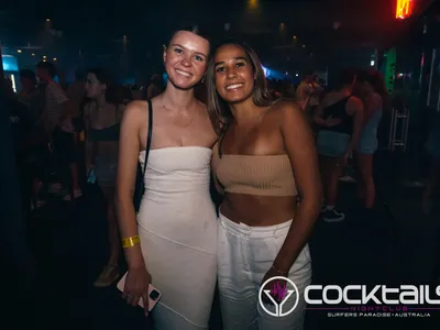 A professional photo of guests enjoying themselves at Cocktails Nightclub from our gallery.