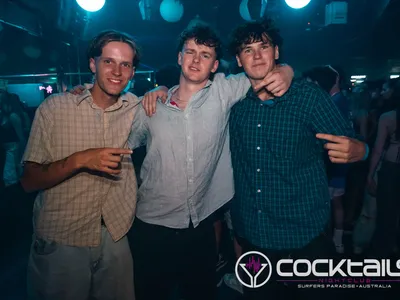 A professional photo of guests enjoying themselves at Cocktails Nightclub from our gallery.