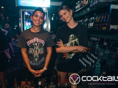 A professional photo of guests enjoying themselves at Cocktails Nightclub from our gallery.