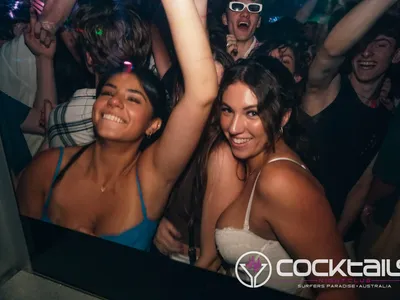 A professional photo of guests enjoying themselves at Cocktails Nightclub from our gallery.