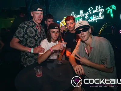 A professional photo of guests enjoying themselves at Cocktails Nightclub from our gallery.