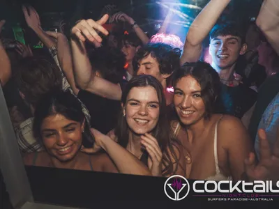 A professional photo of guests enjoying themselves at Cocktails Nightclub from our gallery.