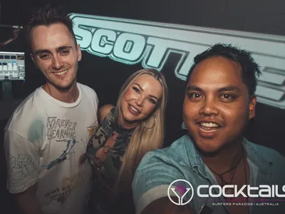 A professional photo of guests enjoying themselves at Cocktails Nightclub from our gallery.