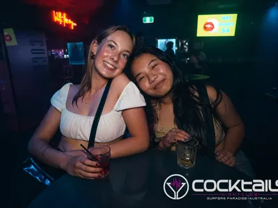 A professional photo of guests enjoying themselves at Cocktails Nightclub from our gallery.