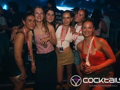 A professional photo of guests enjoying themselves at Cocktails Nightclub from our gallery.