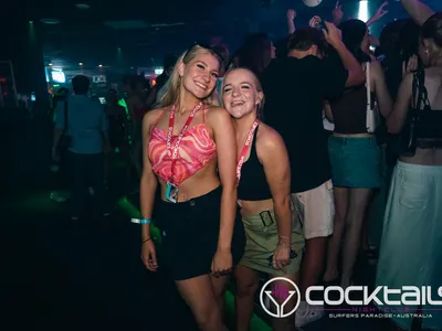 A professional photo of guests enjoying themselves at Cocktails Nightclub from our gallery.