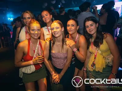 A professional photo of guests enjoying themselves at Cocktails Nightclub from our gallery.