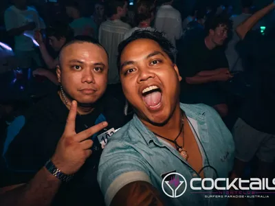 A professional photo of guests enjoying themselves at Cocktails Nightclub from our gallery.