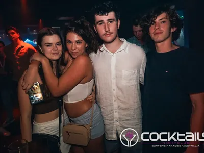 A professional photo of guests enjoying themselves at Cocktails Nightclub from our gallery.