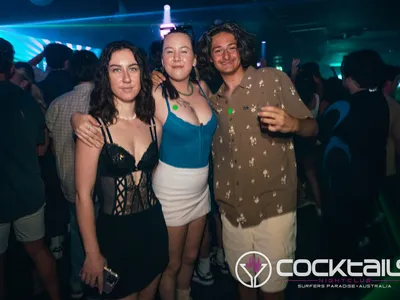 A professional photo of guests enjoying themselves at Cocktails Nightclub from our gallery.